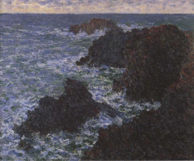 Claude Monet The Rocks of Belle-lle oil painting image